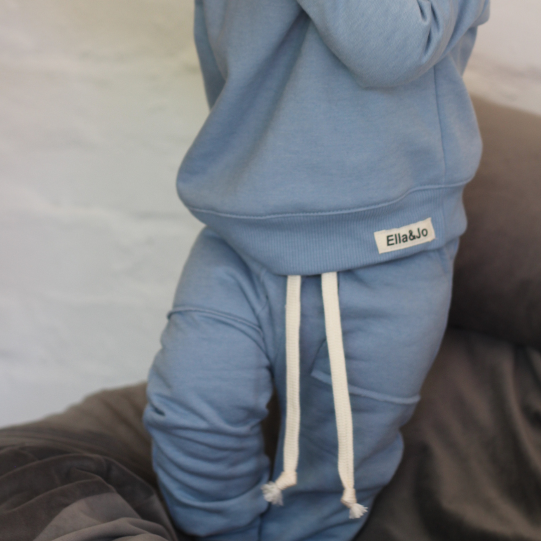 Square Pocket - Tracksuit - Light Blue