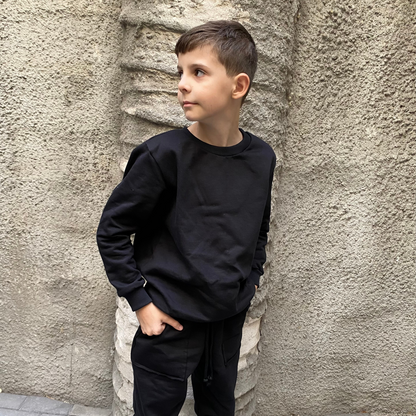 Square Pocket - Tracksuit - Black