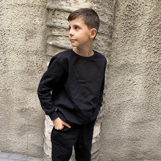 Square Pocket - Tracksuit - Black