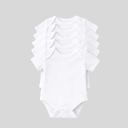 Onesie's - 5 pack White Short Sleeve