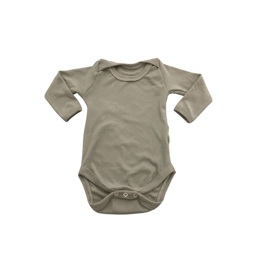Onesie's - 3 pack (Khaki/stripe/Grey)