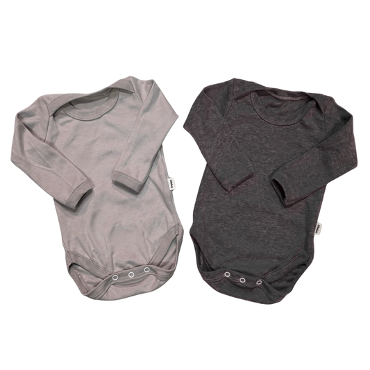 Onesie's - 2 pack (Charcoal/grey)