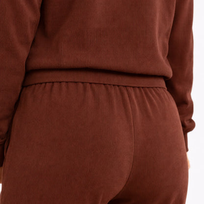 Rib Lounge Set Chocolate- Adults