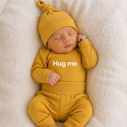 Baby Gift Box -Hug me Mustard