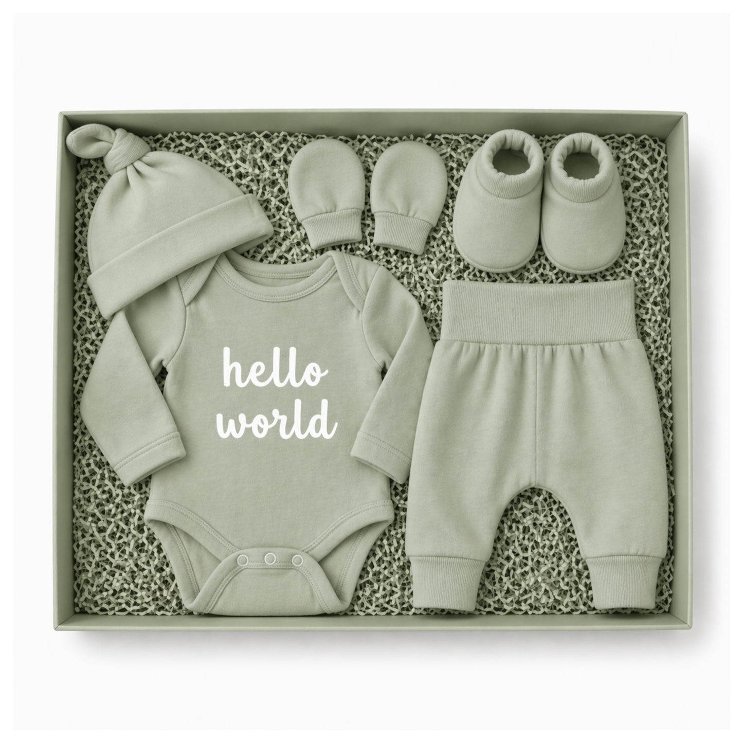Baby Gift Box -Hello world sage