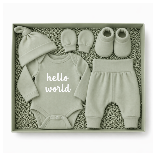 Baby Gift Box -Hello world sage