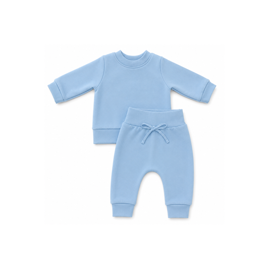 Penelope Plain Tracksuit - Light Blue