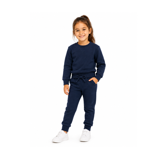 Penelope Plain Tracksuit - Navy