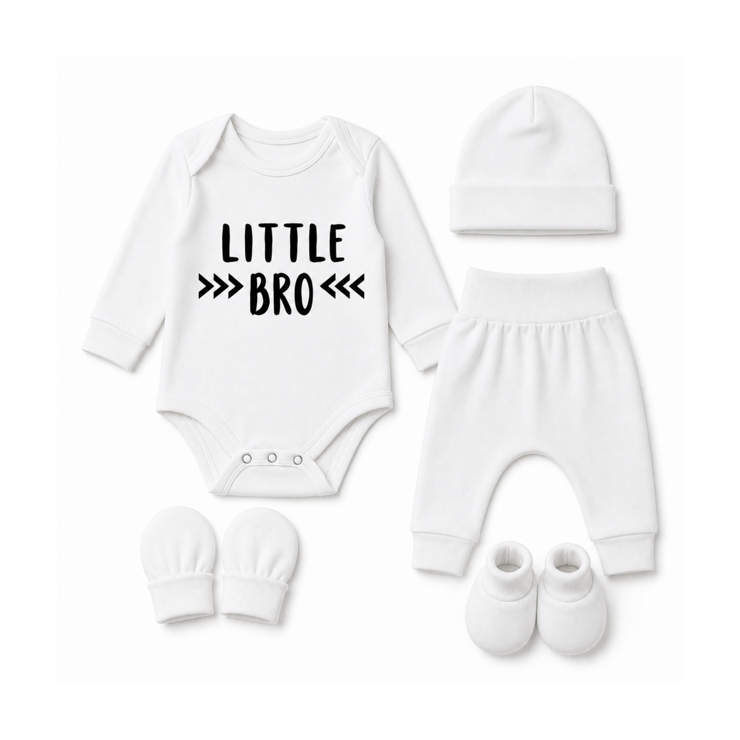 Baby Gift Box - Little Bro Monochrome