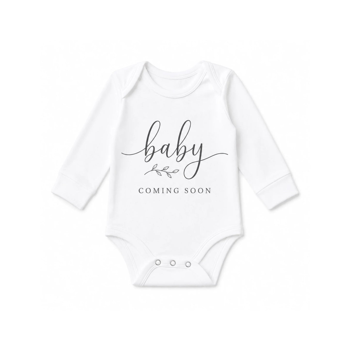Baby Gift Box - Baby coming soon - White