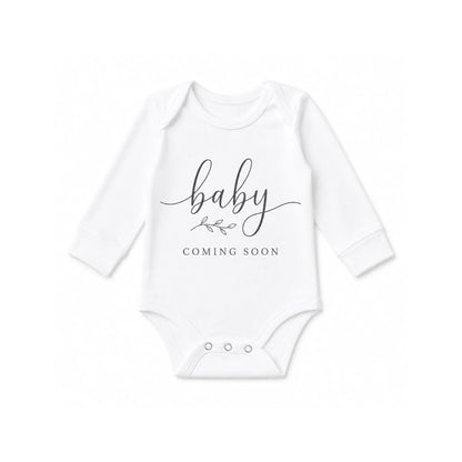 Baby Gift Box - Baby coming soon - White