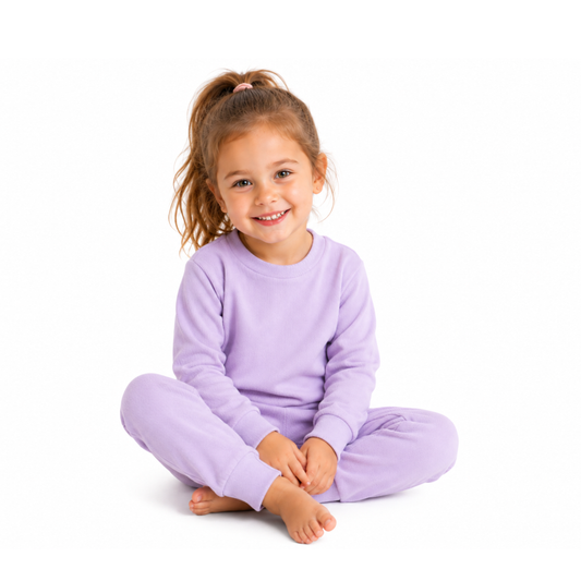 Rib Lounge Set - Lilac
