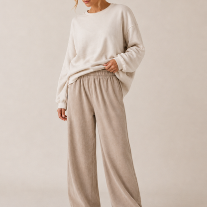 Soya Pant - Ladies - Beige
