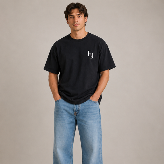 T-shirt - signature Unisex Black