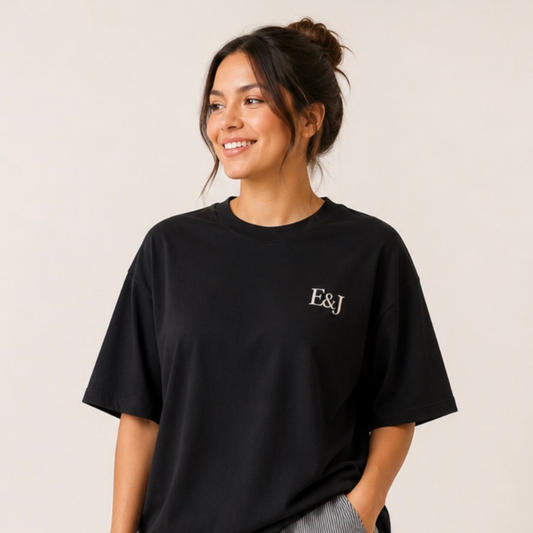 T-shirt - signature Unisex Black