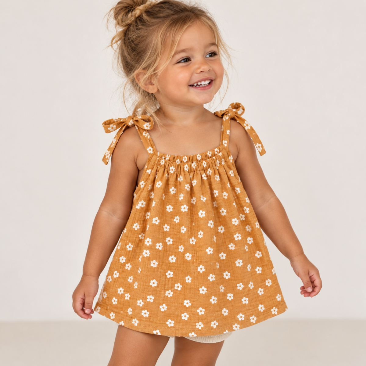 Orche Daisy Tie Top