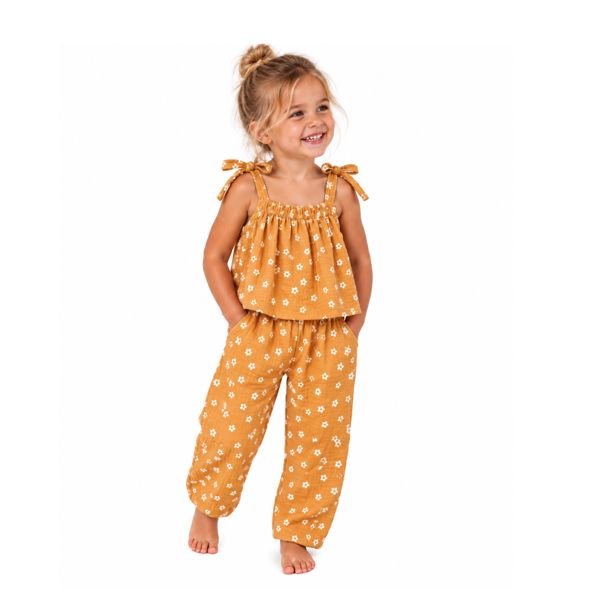 Orche Daisy Tie Top