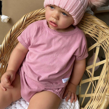 Load image into Gallery viewer, Boxy Binded Tee &amp; Nappy Cover Set
