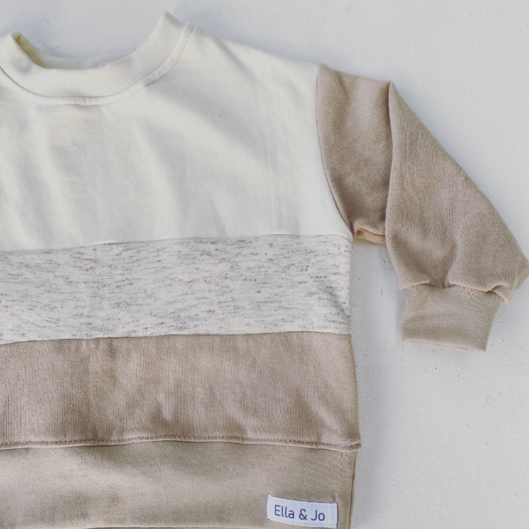 Oats - Colour Block Sweater