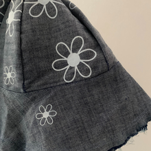 Load image into Gallery viewer, Sun Hat - Denim Flower
