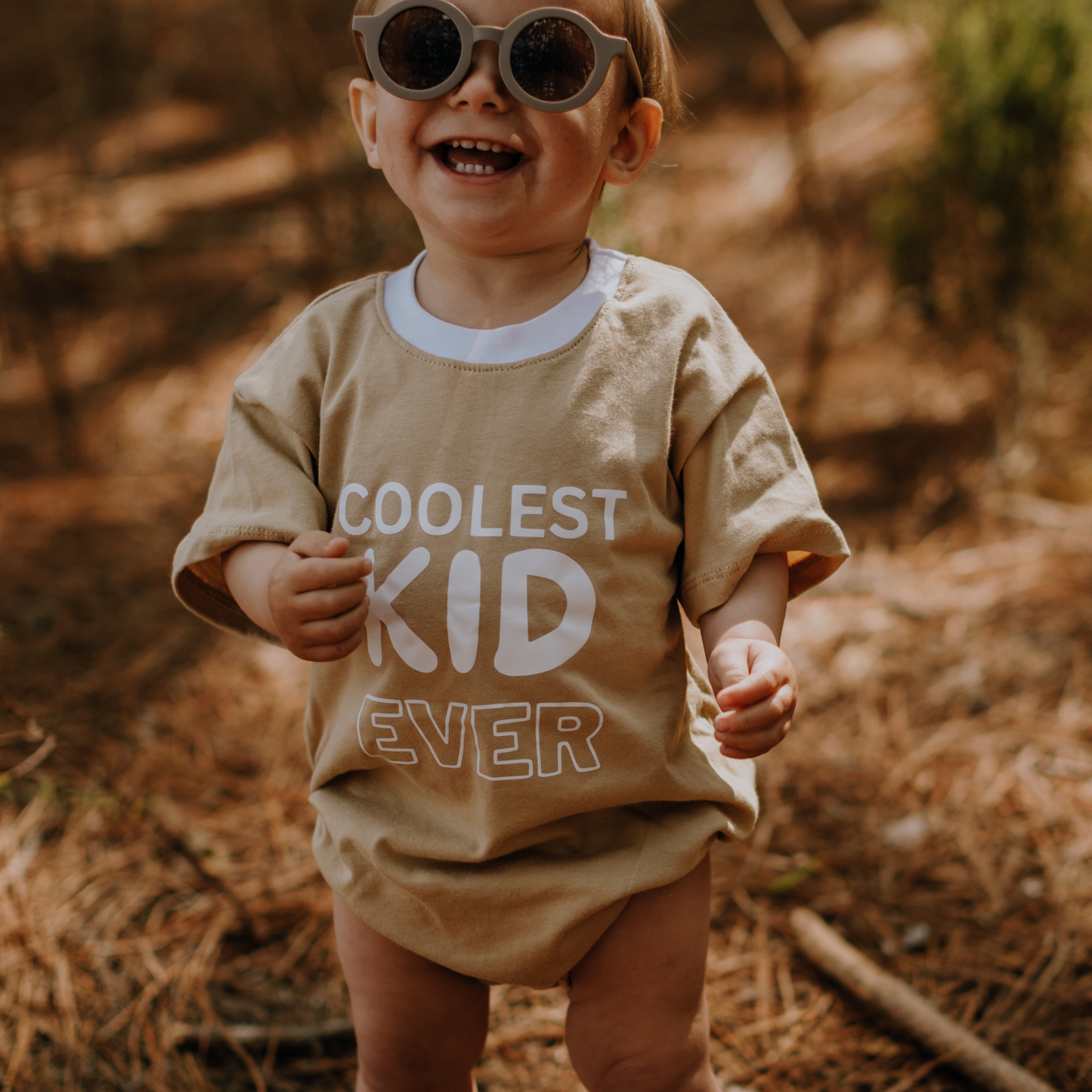 T-Shirt Romper - Coolest Kid Ever