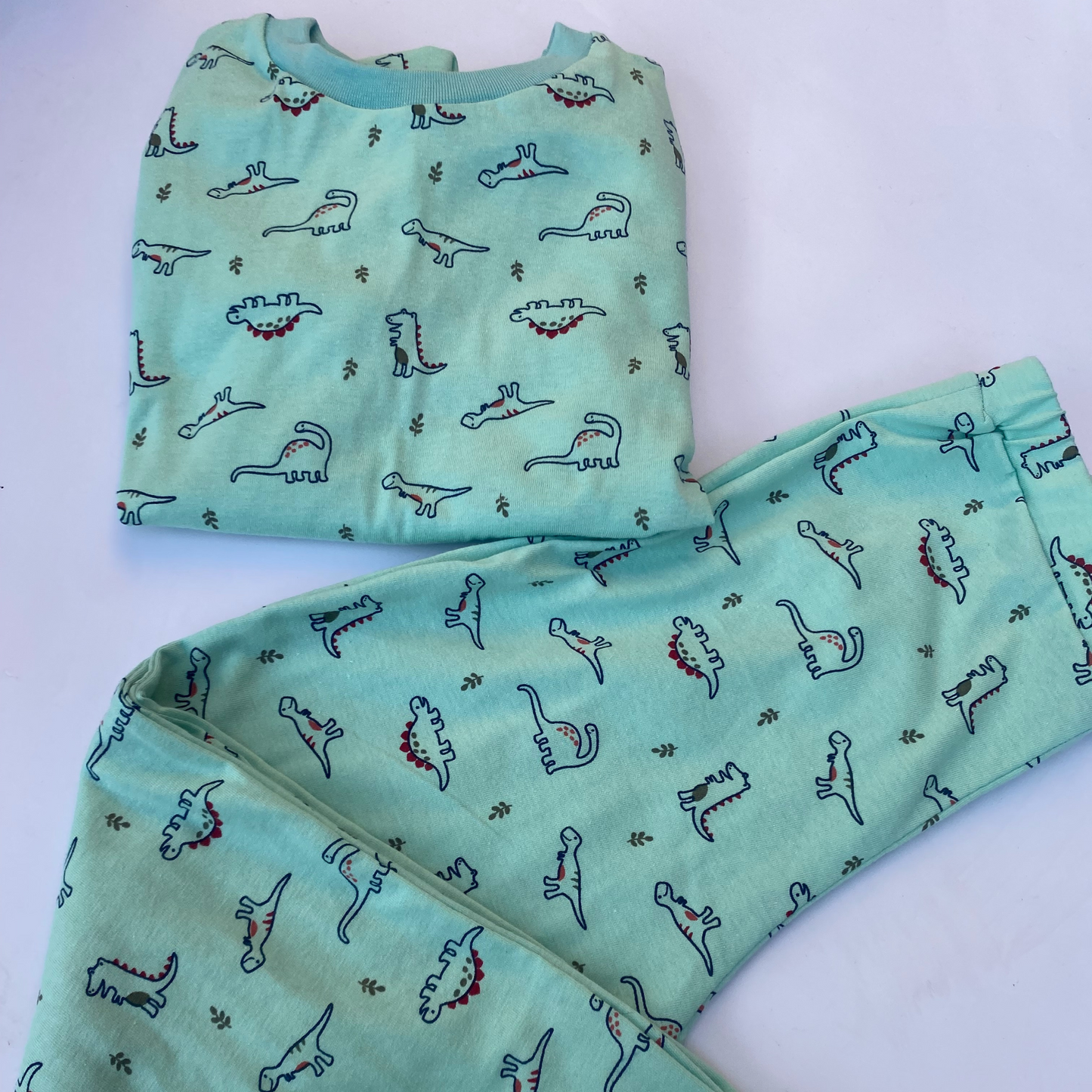 Dinosaur Pajamas Mint