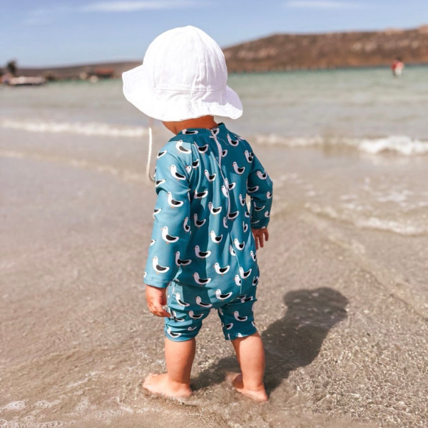 Swimsuit - Seagulls Sage