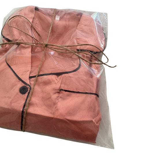Satin Pyjama's - Pink