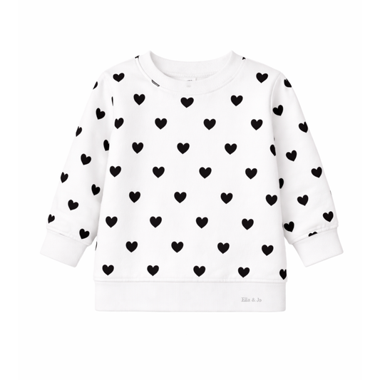 Ladies Heart Sweatshirt