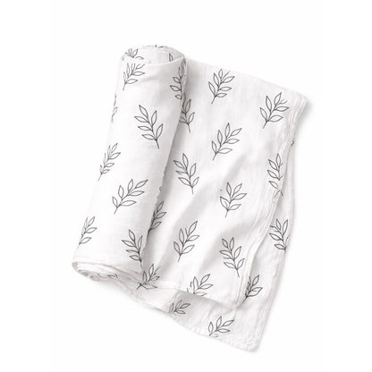Swaddle Blanket Olive Print