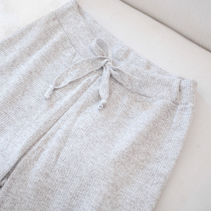 Knit pants - Pebble