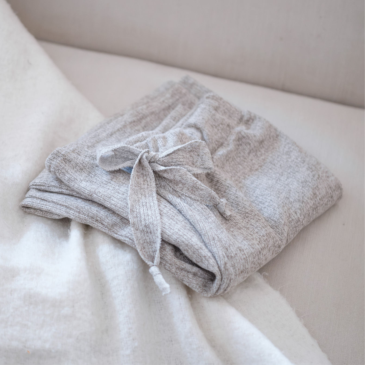 Knit pants - Pebble
