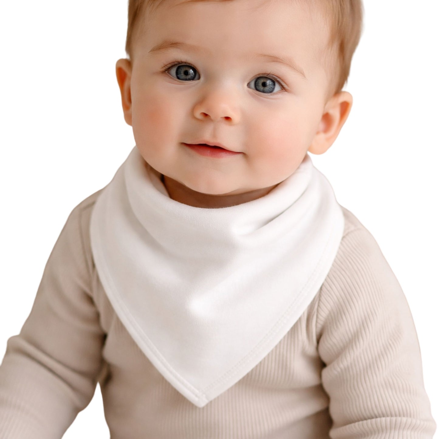 Bandana Bib 5pack- rust/smudge