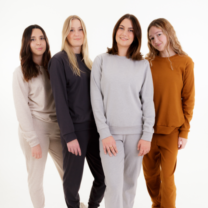 Rib Lounge Grey Melange (Adults)