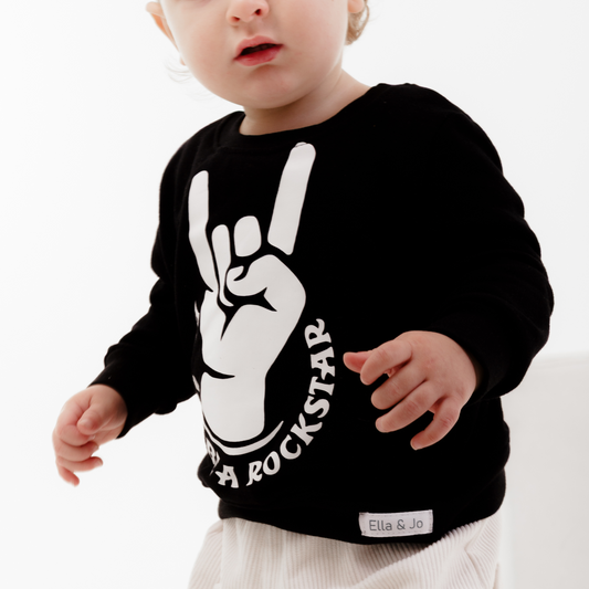 Jett Sweatshirt - Born to be a Rockstar