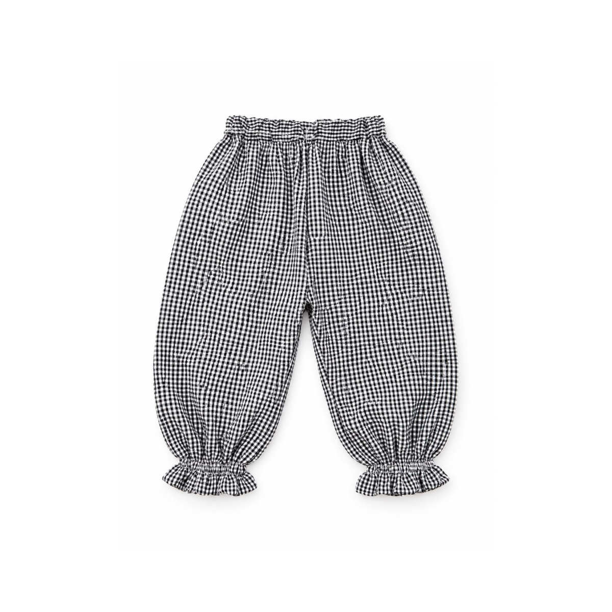 Gingham Ruffle Pant