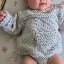 Load image into Gallery viewer, Chunky Knit Jersey - Olive
