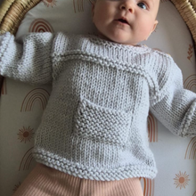 Load image into Gallery viewer, Chunky Knit Jersey - Olive
