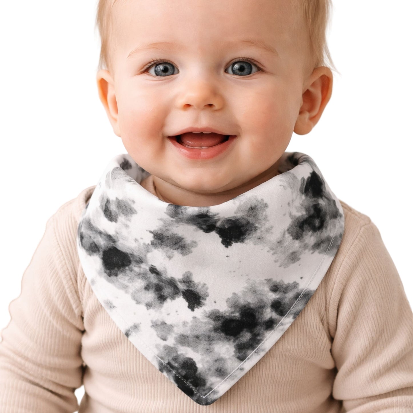 Bandana Bib 5pack- rust/smudge
