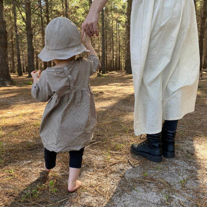 Georgia Gingham Dress and Hat - Ella and Jo