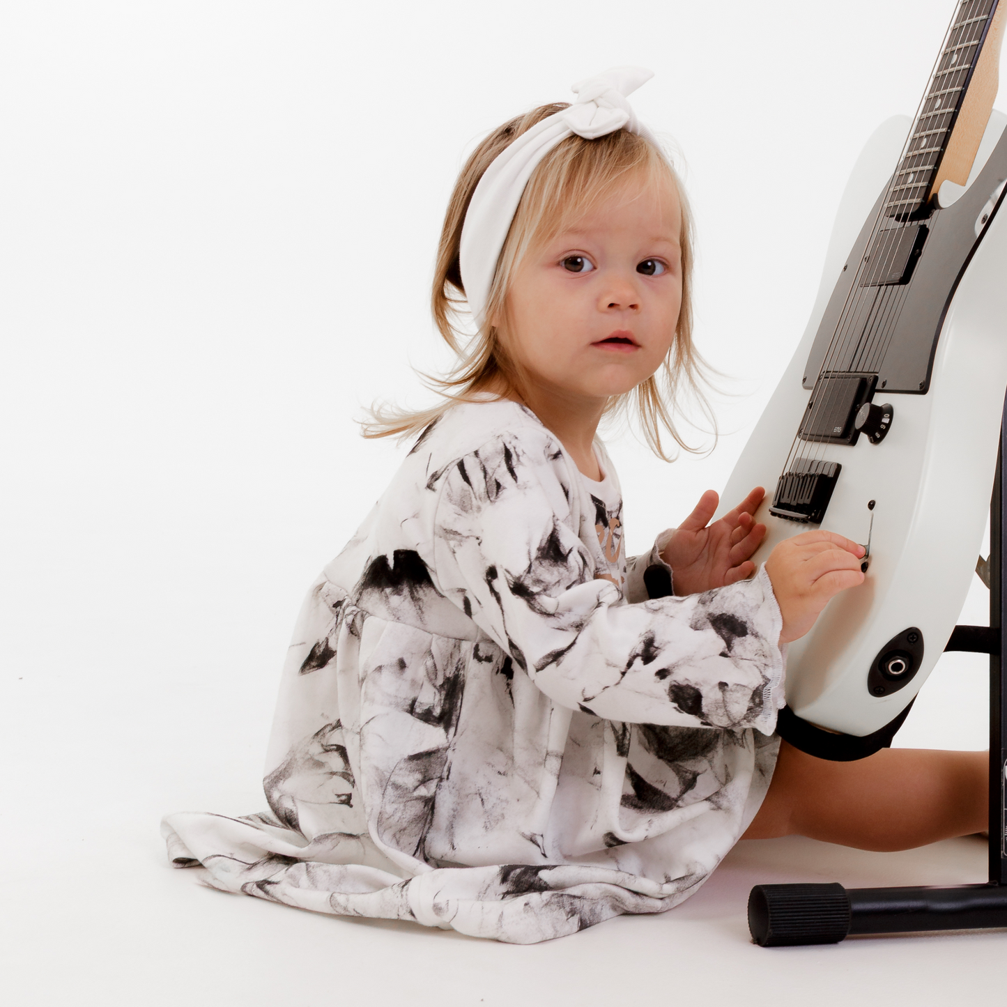 Rock Princess Dress + Headband - Smudge