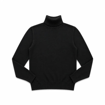 black knit jersey 1