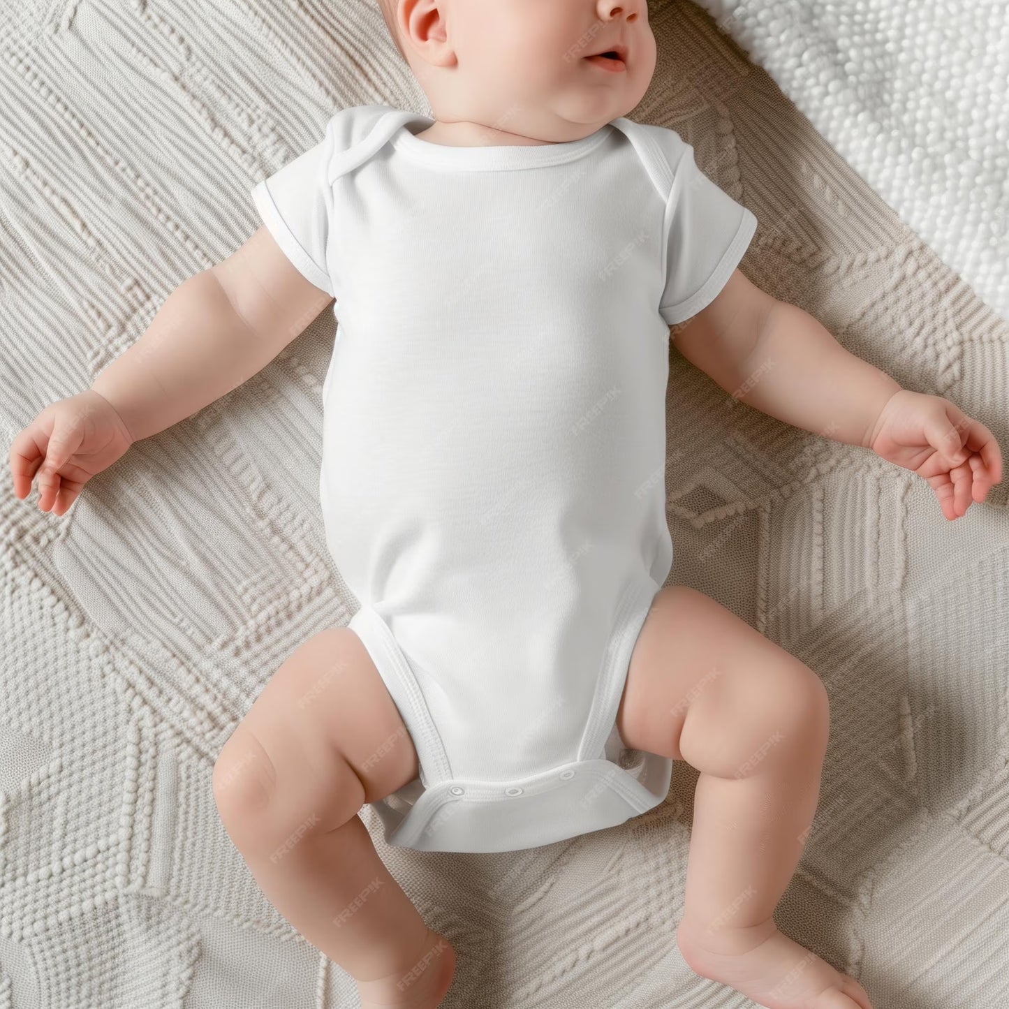 Onesie - White Short Sleeve