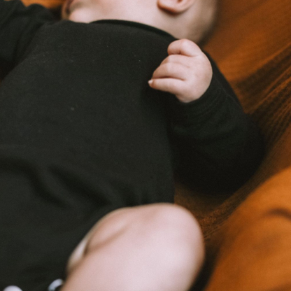 Onesie - Black Long Sleeve