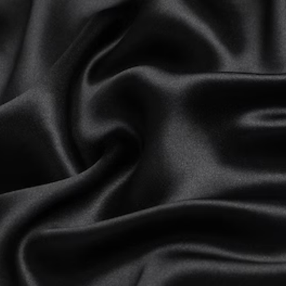 Satin Gown - Black