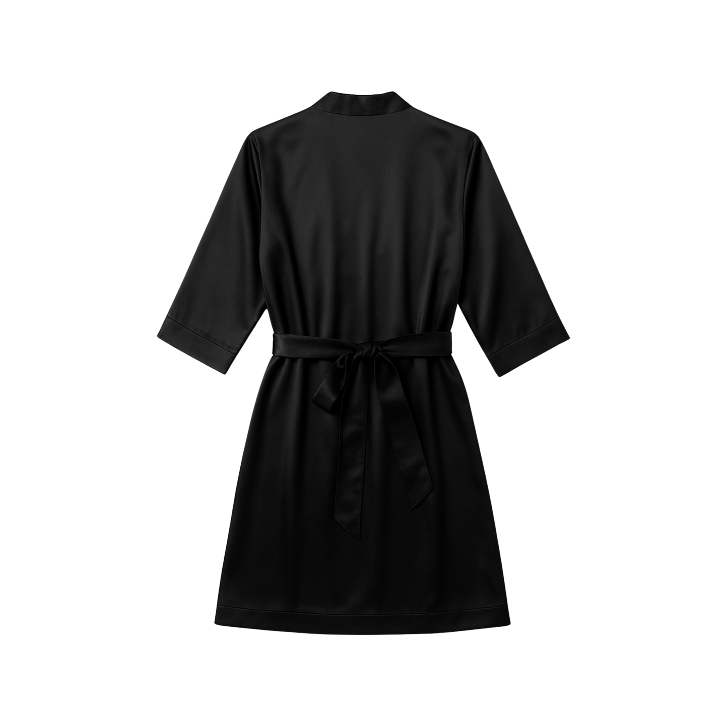 Satin Gown - Black