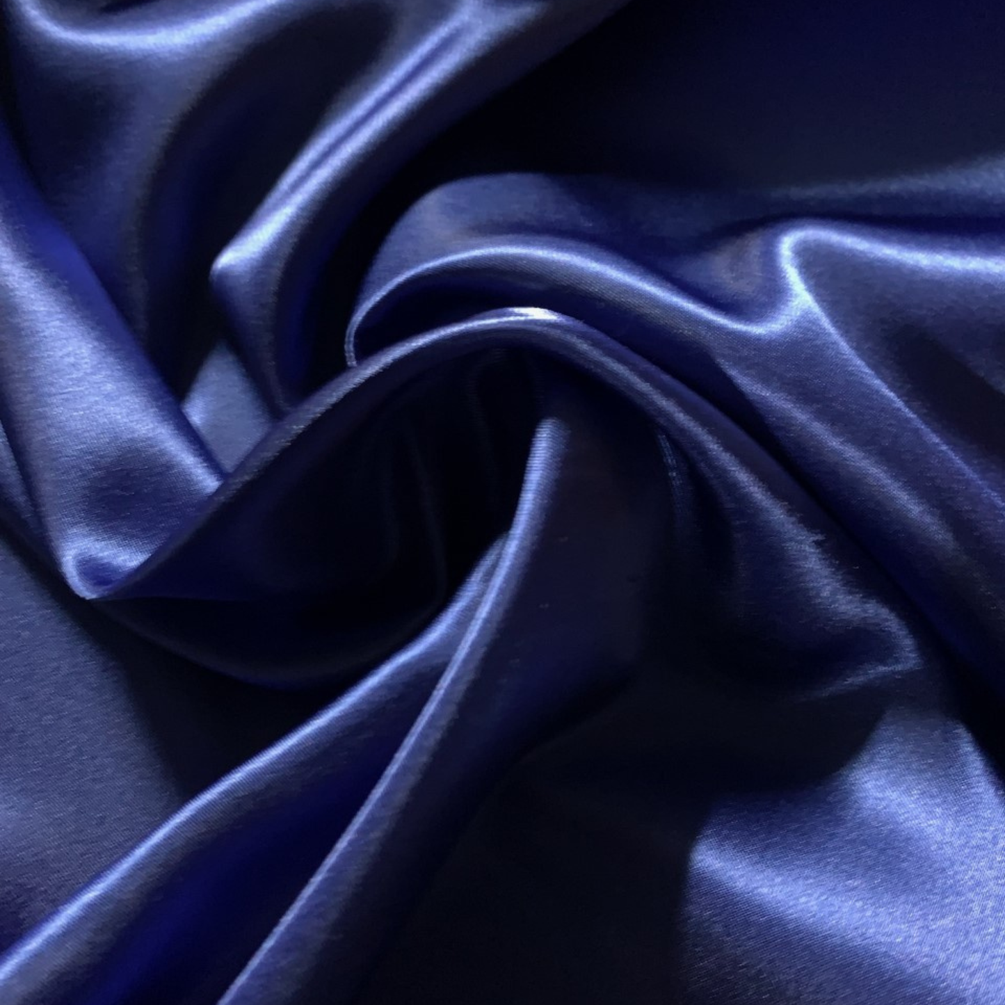 Satin Pyjama's - Navy Blue
