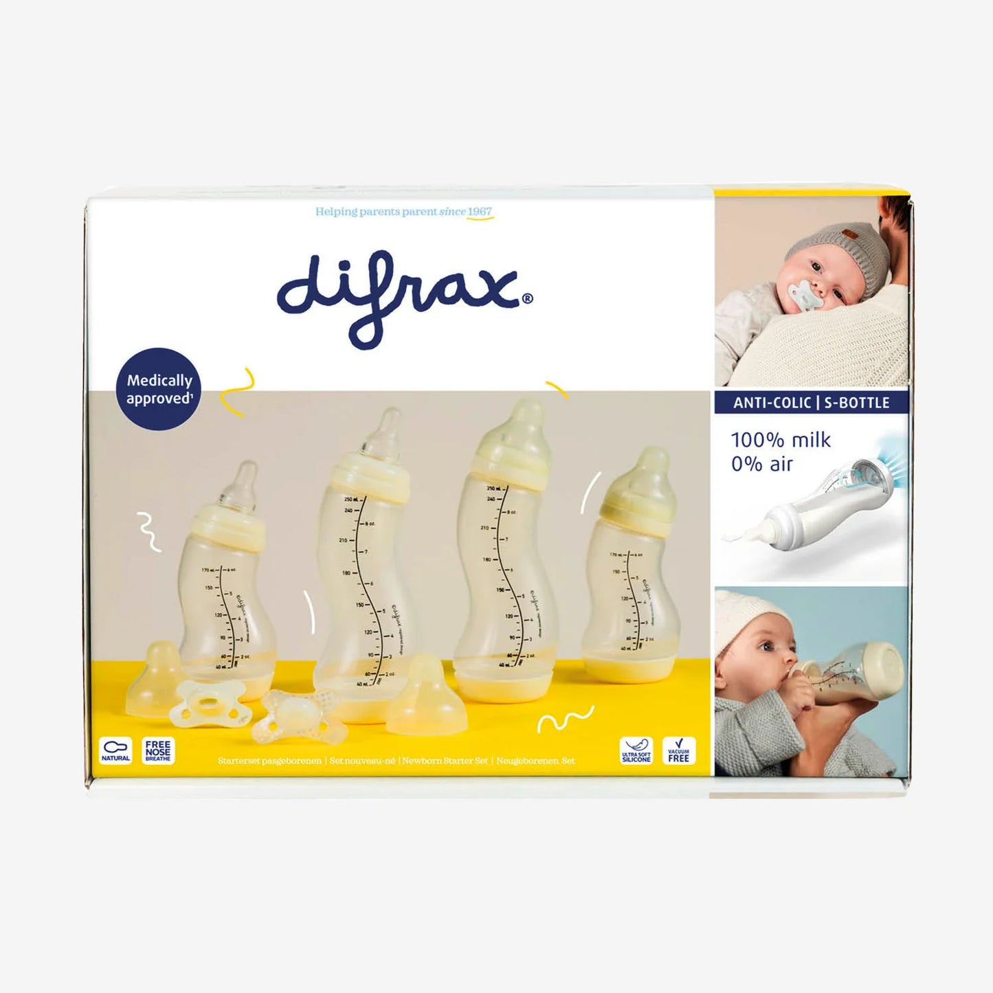 Difrax Newborn Starter Kit