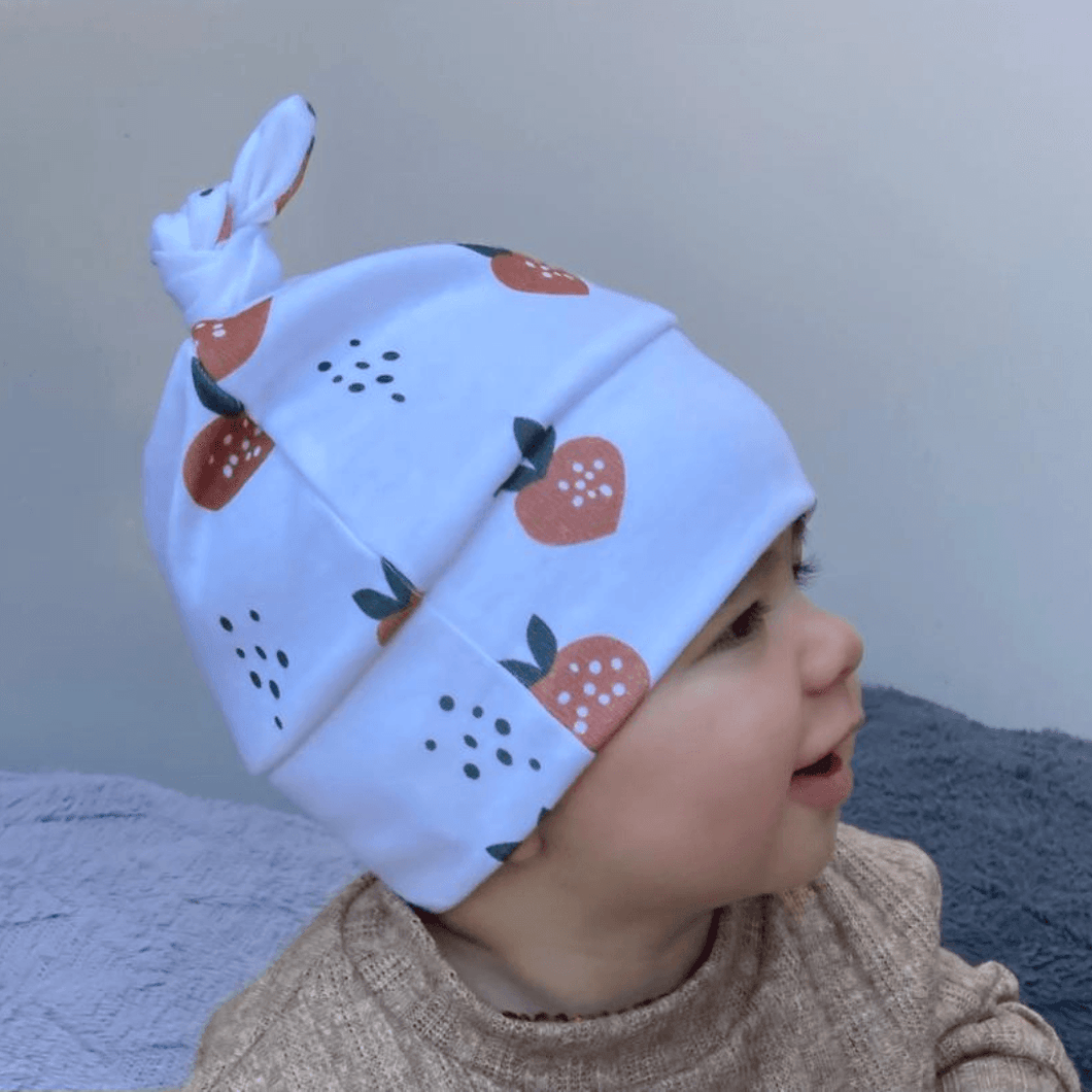 Apricot Knot Beanie - Ella and Jo
