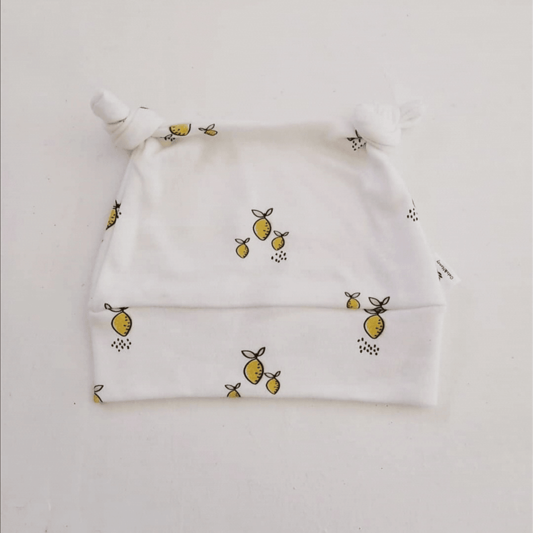 Lemon Double Knot Beanie - Ella and Jo